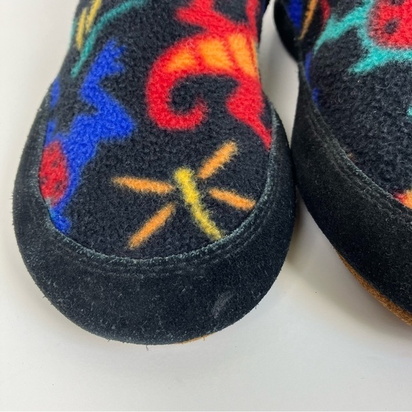 Acorn Kadabra Fleece Slippers Moccasins Wild Critters Kids Size 13 1/2 - 2 1/12 - Picture 2 of 13